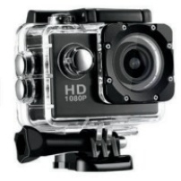 CAMARA DEPORTIVA SUMERGIBLE 30 METROS SPORT HD 1008P CON SOPORTE