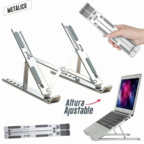 BASE METALICA PARA PORTATIL AJUSTABLE Y METALICO
